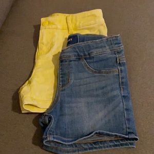 Lot of girls shorts size 8